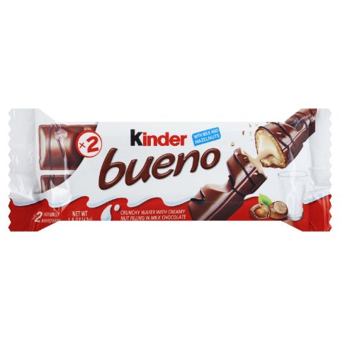 Order Kinder Bueno Crispy Creamy Chocolate Bar 1.5oz food online from 7-Eleven store, Lake Forest on bringmethat.com