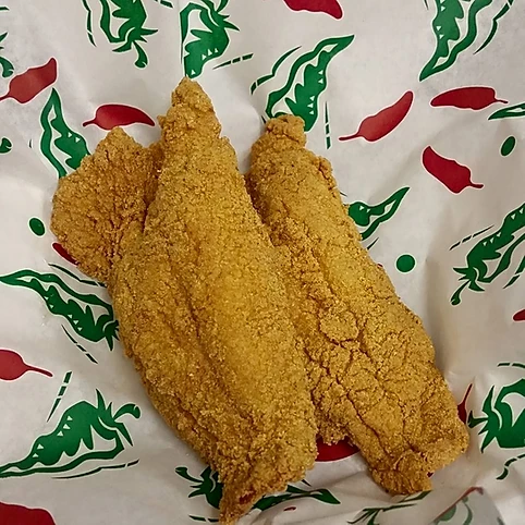Order Hand Battered Fried Catfish Strips food online from Southern Classic Daiquiri Factory store, Fort Worth on bringmethat.com