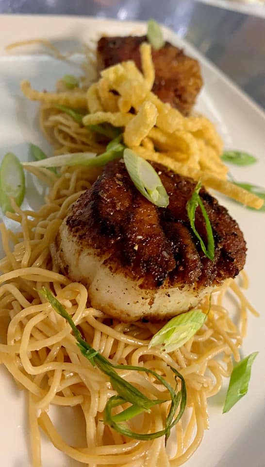 Order Thai Scallops food online from Public House Kitchen & Brewery store, Manassas on bringmethat.com