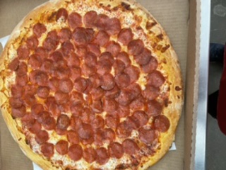 Order 1 Large 2 Topping Pizza food online from Cafe Bambino's store, Pasadena on bringmethat.com