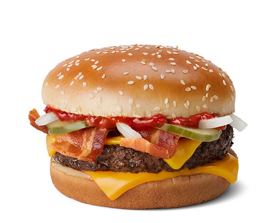 Order Bacon Quarter Pounder with Cheese food online from McDonald's store, Carle Place on bringmethat.com