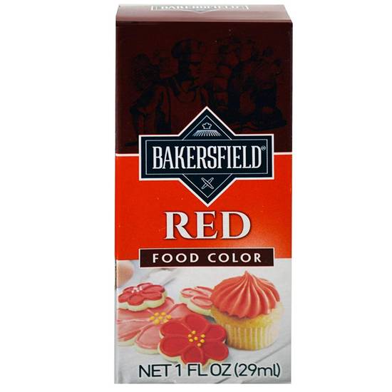 Order Bakersfield - Red Food Coloring food online from IV Deli Mart store, Goleta on bringmethat.com