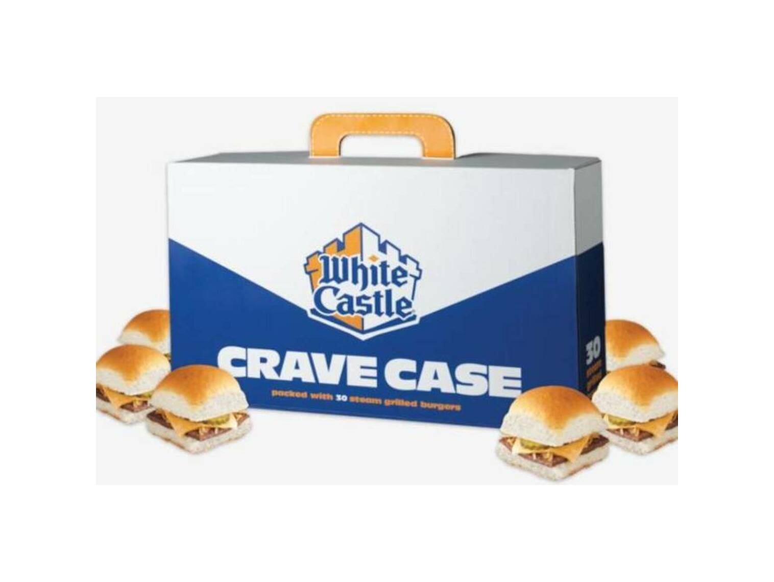 Order CRAVE CASE WITH CHEESE CAL 5100-5400 food online from White Castle store, Oak Lawn on bringmethat.com