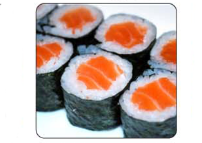 Order Salmon Roll food online from Kobe Restaurant store, Bellevue on bringmethat.com