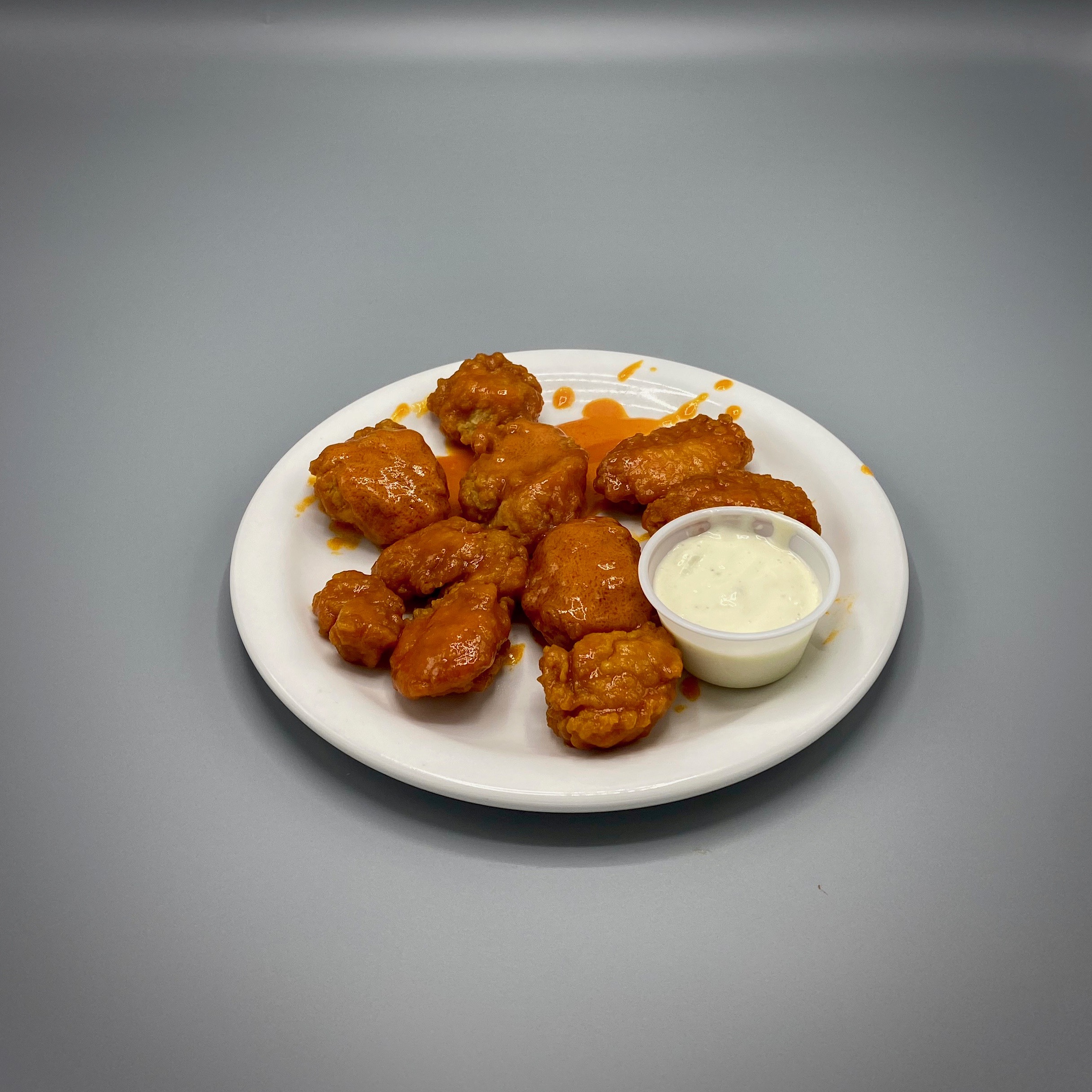 Order Boneless Buffalo Chicken Wings (9) food online from Terry's Diner store, Moosic on bringmethat.com