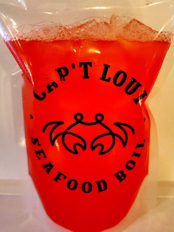 Order Strawberry Lemonade (Served in Pouch Bag) food online from Cap't Loui store, New York on bringmethat.com