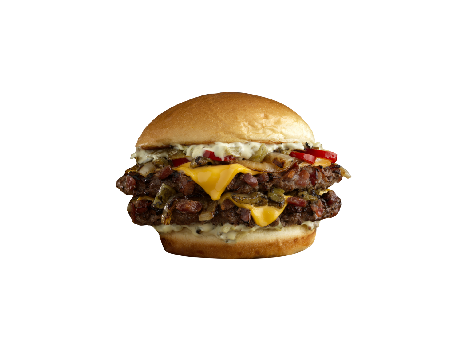 Order Bacon Smashed Hatch Chile Burger food online from Wild Burger store, Pooler on bringmethat.com