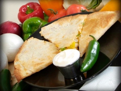 Order Chicken Quesadilla food online from B.C. Pizza store, Traverse City on bringmethat.com