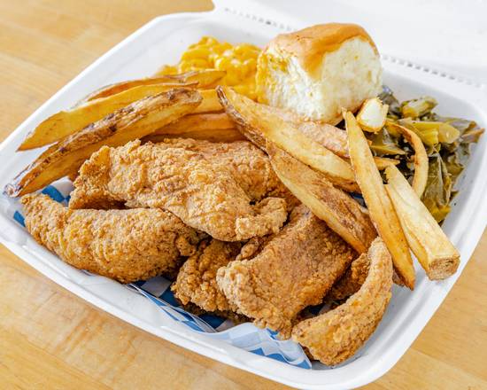 Order Fried Catfish Filet food online from Frickin Fried! store, Concord on bringmethat.com