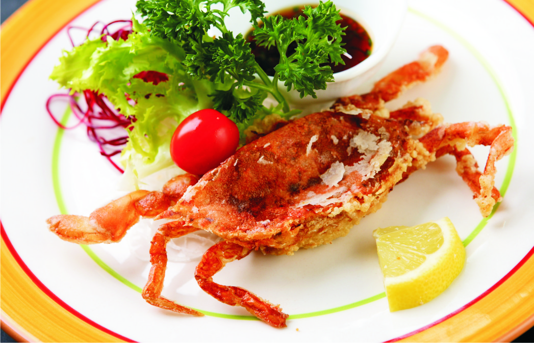 Order 8. Soft Shell Crab food online from I Love Sushi store, Santa Clarita on bringmethat.com