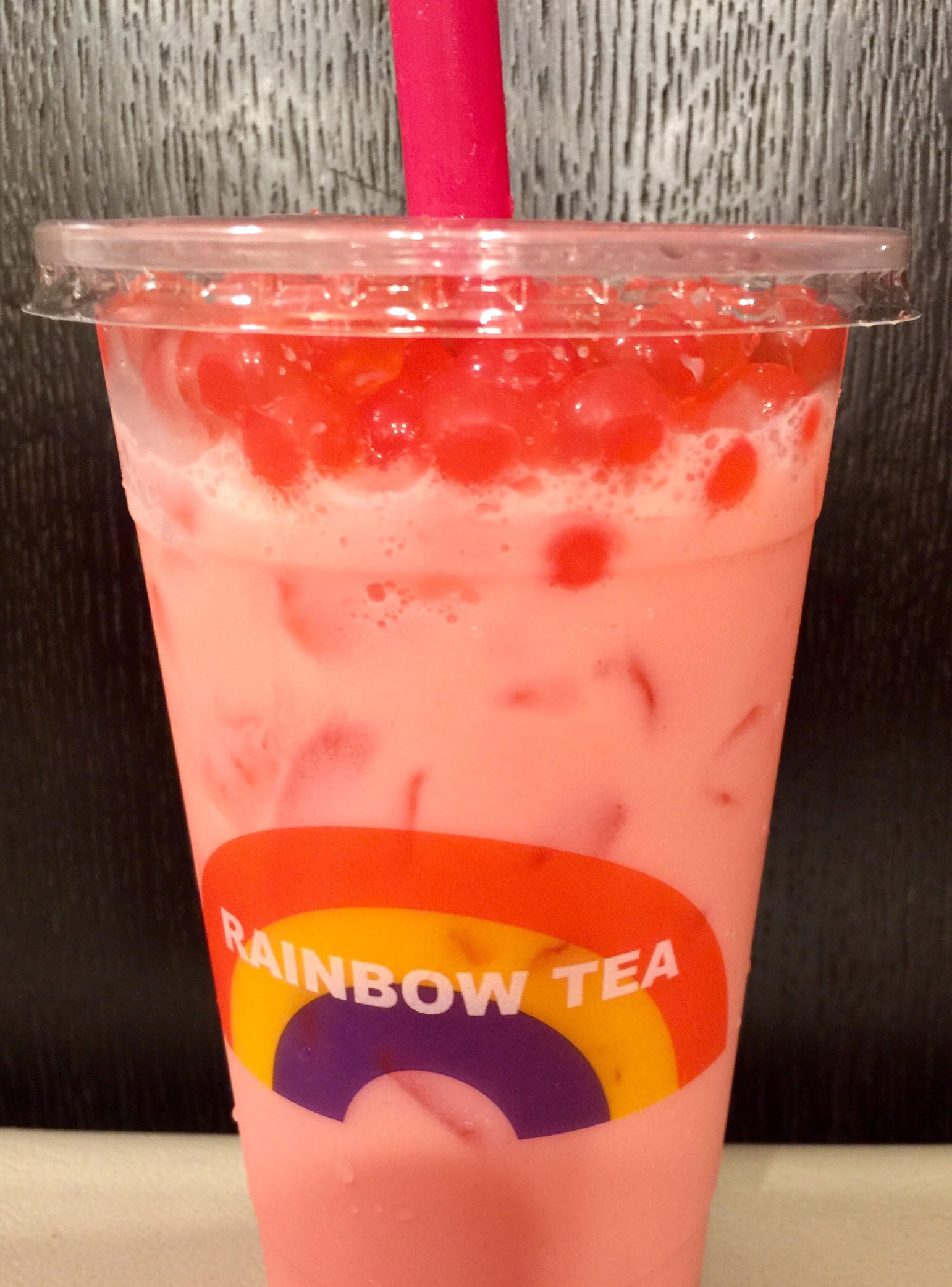 Order Strawberry Milk Tea food online from Ninja Ramen store, Hillsboro on bringmethat.com