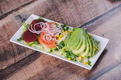Order Ensalada Mixta con Aguacate food online from Caridad Restaurant store, Corona on bringmethat.com