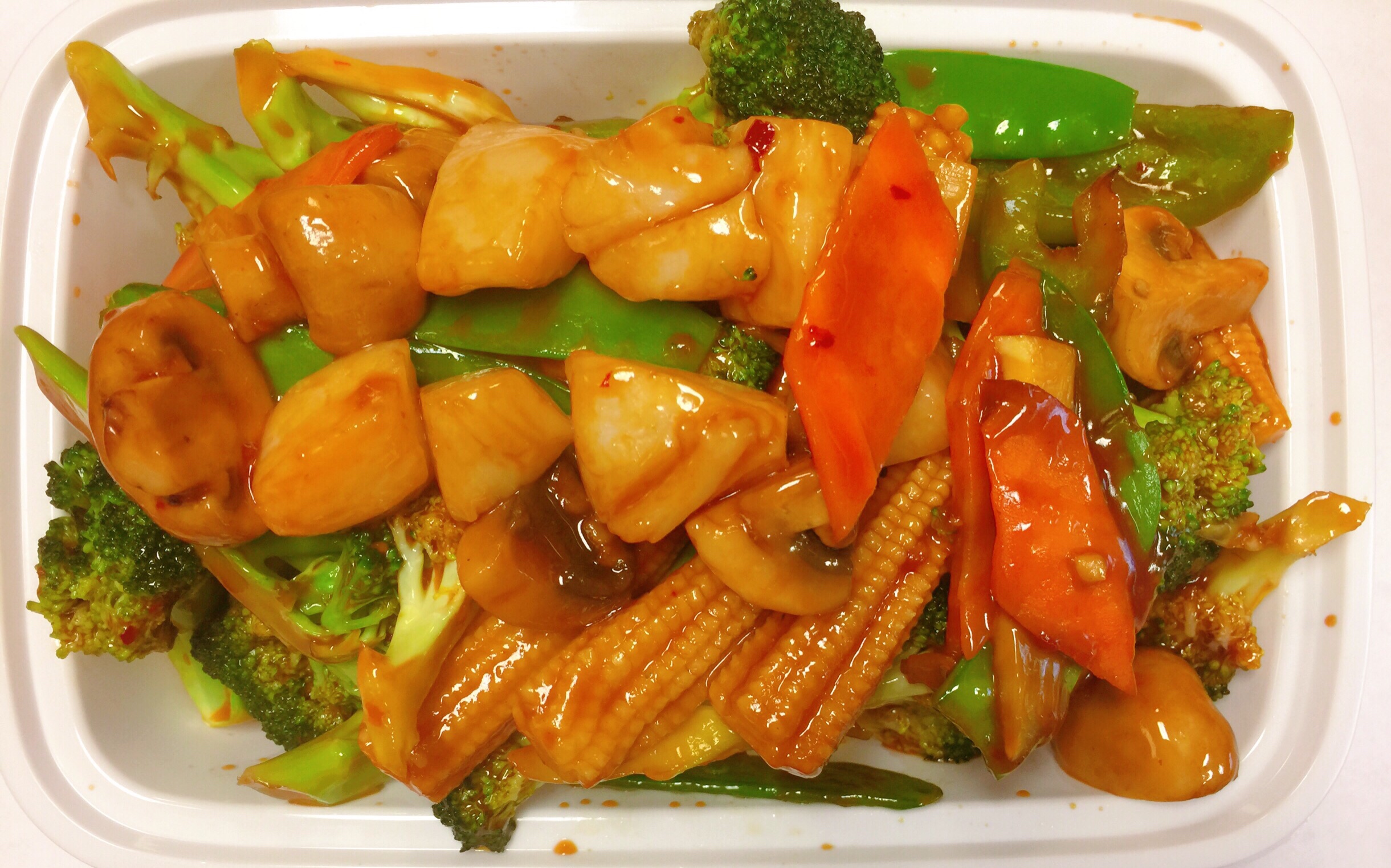Order 102. Scallops with Garlic Sauce food online from Great Wall store, Gilbertsville on bringmethat.com