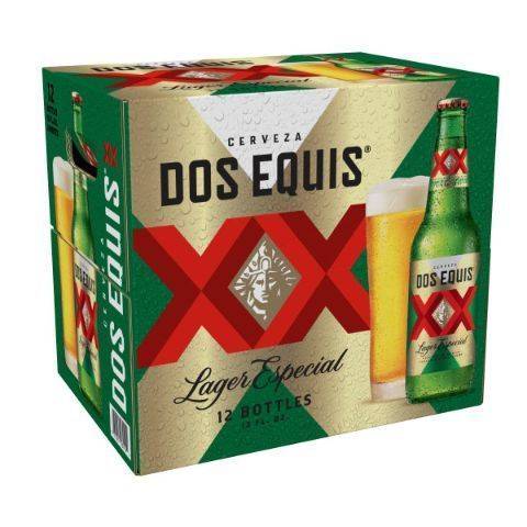 Order Dos Equis Lager Especial 12 Pack 12oz Bottle food online from Brews And Bites store, Irving on bringmethat.com
