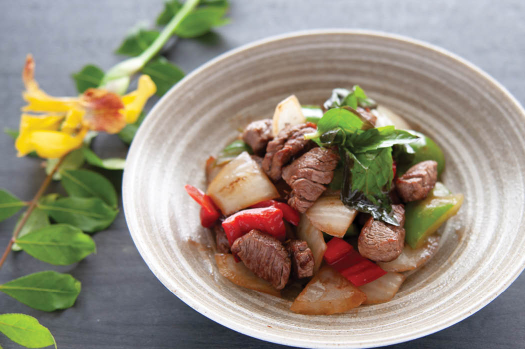 Order Stir Fried Dice Filet Mignon food online from Kumo Sushi Hibachi & Lounge store, Bay Shore on bringmethat.com