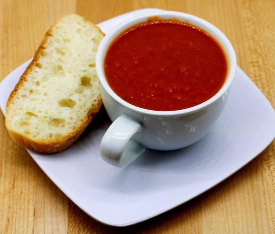 Order CUP TOMATO BASIL SOUP food online from Quicksand store, Culver City on bringmethat.com