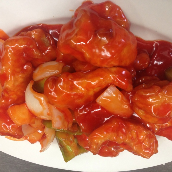 Order Sweet and Sour Chicken food online from Chang's kitchen store, San Francisco on bringmethat.com