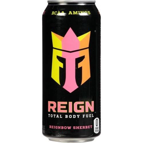 Order Reign · Reignbow Sherbet Energy Drink (16 fl oz) food online from Mesa Liquor store, Mesa on bringmethat.com