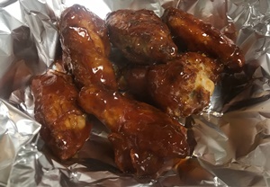 Order 6 Piece Chicken Wings food online from Firehouse Pizza store, East Peoria on bringmethat.com