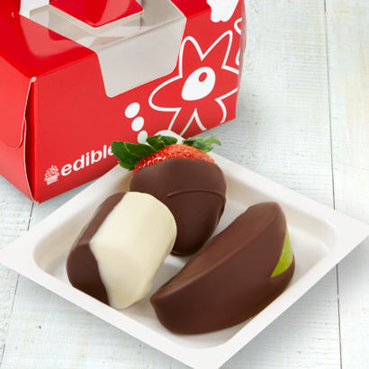 Order Strawberry, Apple, & Banana Treat Box food online from Edible Arrangements store, Winchester on bringmethat.com