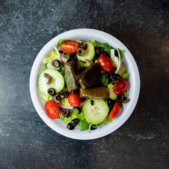 Order Mediterranean Greek Salad food online from Slice Factory store, River Forest on bringmethat.com