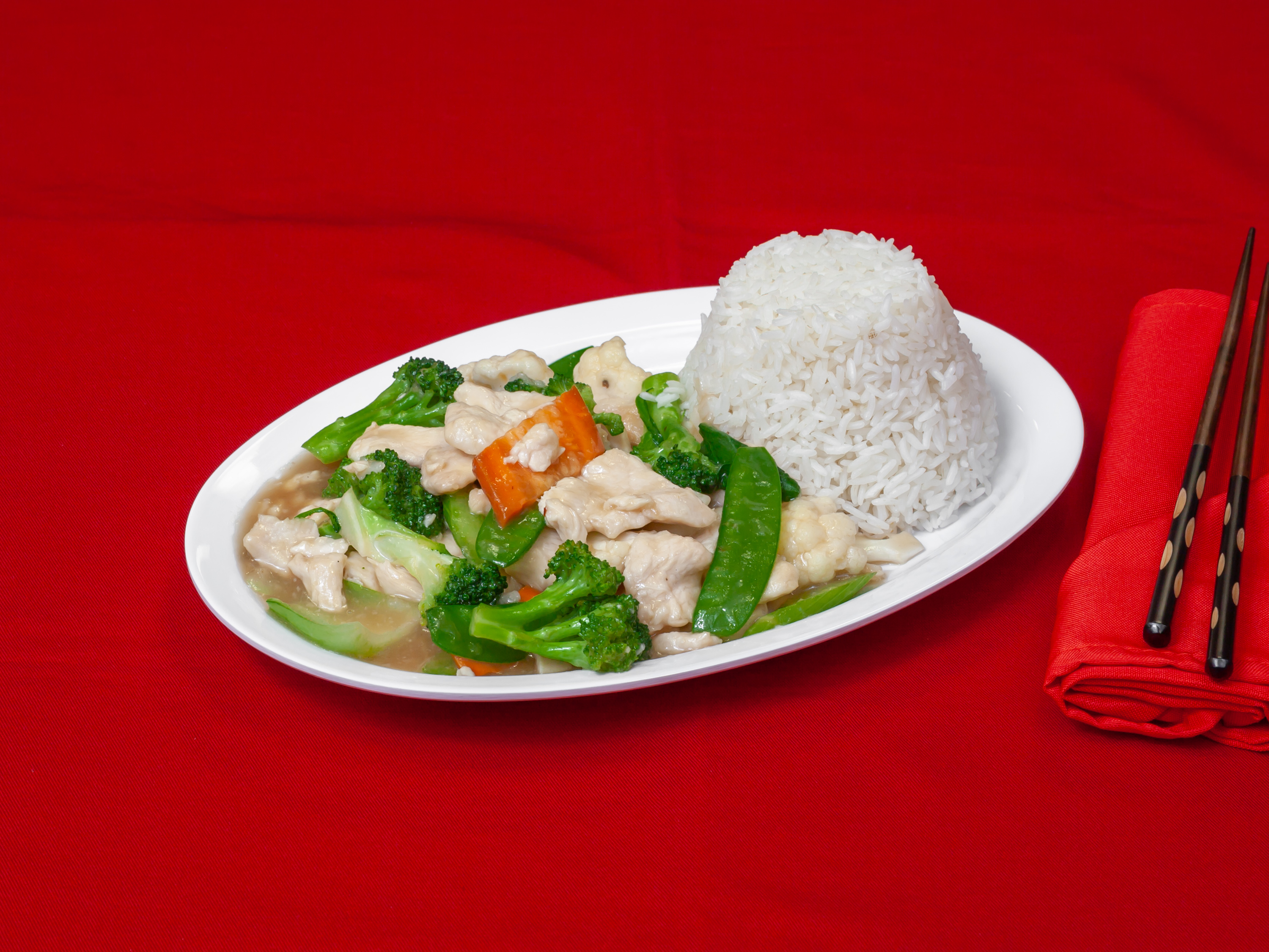 Order Chicken with Vegetables food online from Silk Road store, Chicago on bringmethat.com