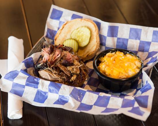 Order Sandwich and One Side food online from Spiced Right Ribhouse BBQ store, Roswell on bringmethat.com