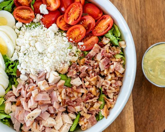Order Oak Cliff Cobb Salad food online from Shayna's Place store, Dallas on bringmethat.com