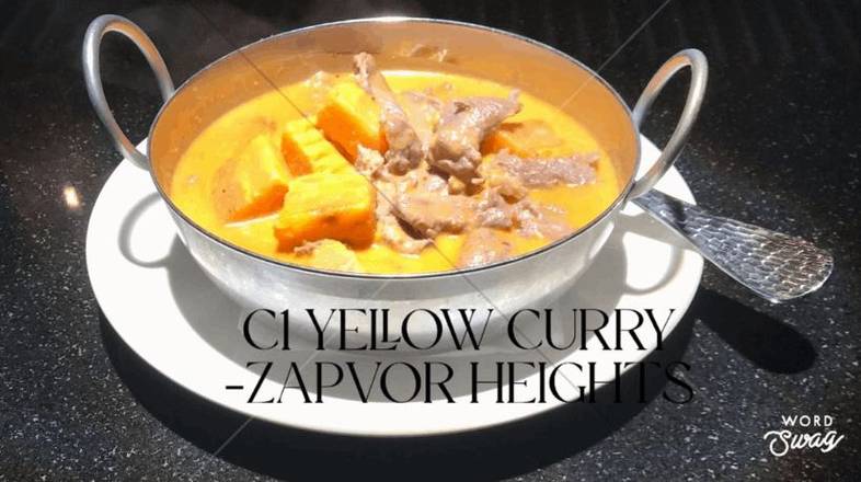 Order C1 Yellow Curry food online from Thai Spice store, Houston on bringmethat.com