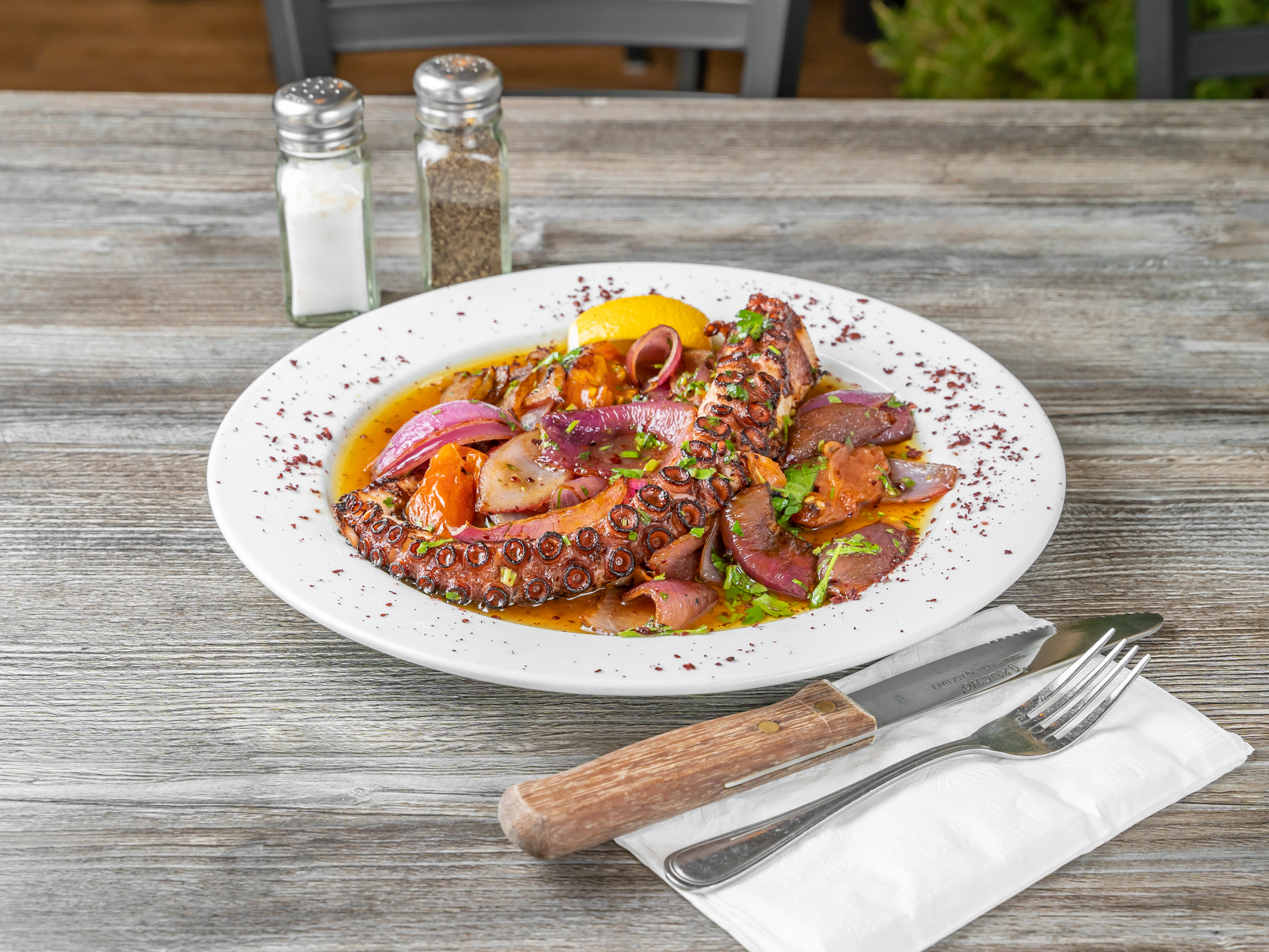 Order Grilled Octopus food online from Pita Gyro Grill store, Ridgewood on bringmethat.com