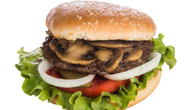 Order The Saitama Burger food online from OMG Burger store, Houston on bringmethat.com