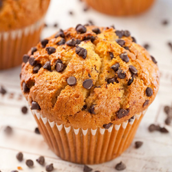 Order Chocolate Chip Muffin food online from Cafe Brio store, Hillsborough on bringmethat.com
