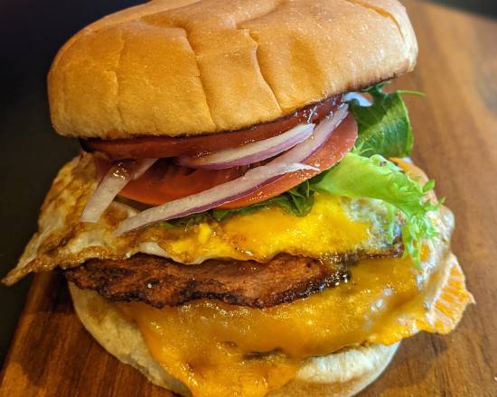 Order Regular Jersey  Burger food online from 418 Burgers store, Highland Park on bringmethat.com