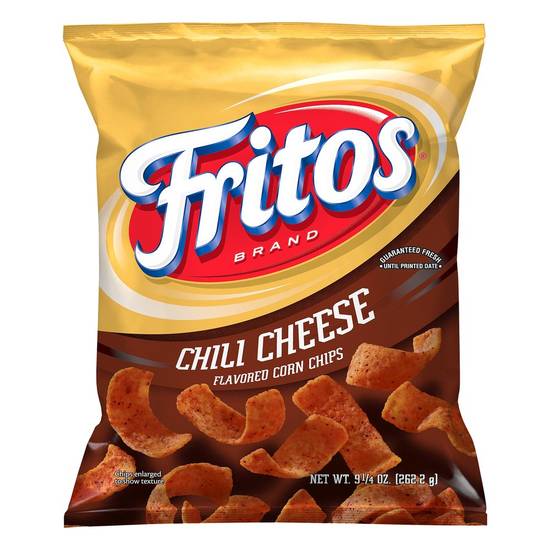 Order Fritos · Corn Chips Flavored Chili Cheese (9.3 oz) food online from Mesa Liquor store, Mesa on bringmethat.com