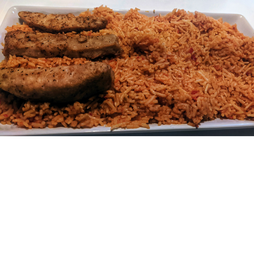 Order Khadijah Rice with Chik'n Strips food online from Eat Greenz store, Mt Laurel Township on bringmethat.com