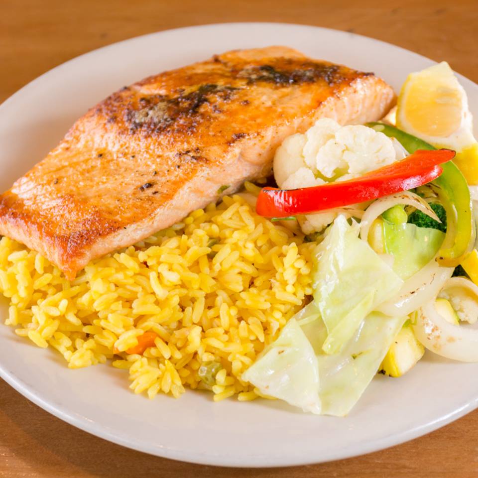 Order Grilled Salmon food online from Salsa Grill store, Woodlawn on bringmethat.com