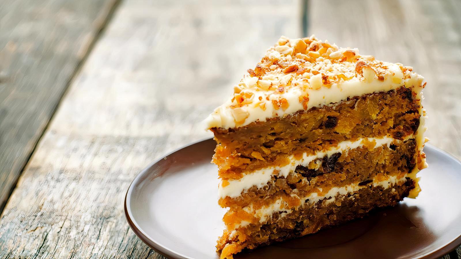 Order Carrot Cake food online from Sweet Love store, San Francisco on bringmethat.com