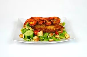 Order Tilapia Filet and 4 Piece Shrimp Salad food online from Campestre Chicken store, Lincoln Park on bringmethat.com