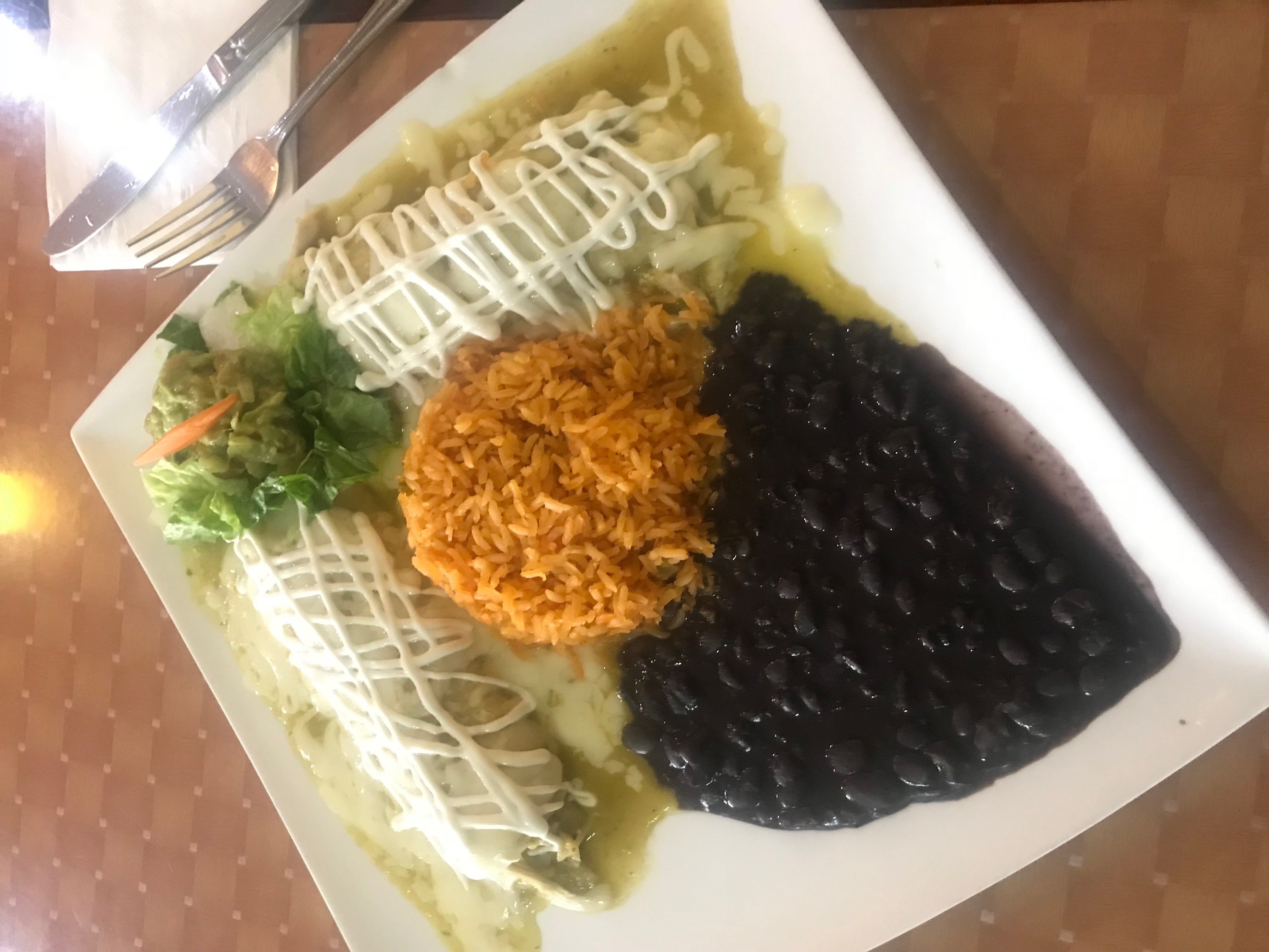 Order Enchiladas Verdes food online from Picante Picante store, Bronx on bringmethat.com