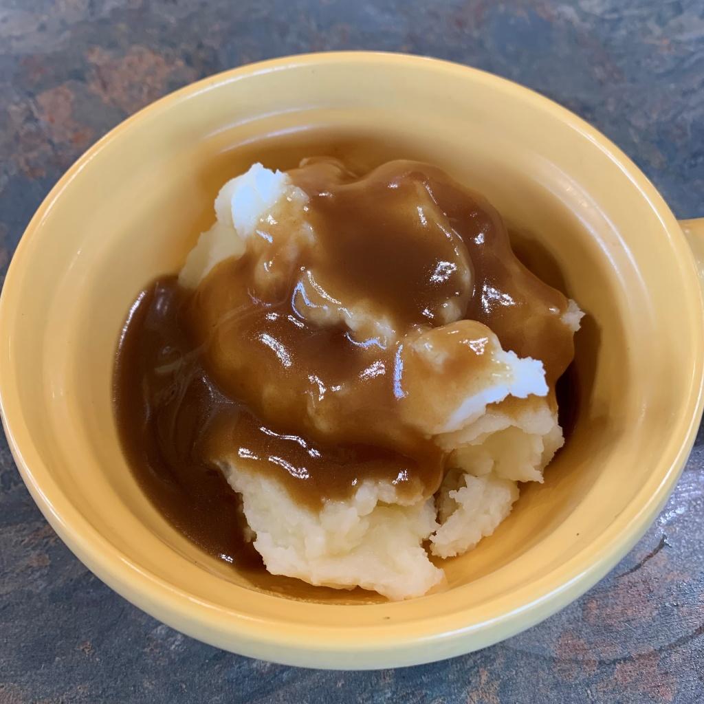 Order Mashed Potatoes with Gravy food online from Fried Tomato Buffet - Montgomery store, Montgomery on bringmethat.com