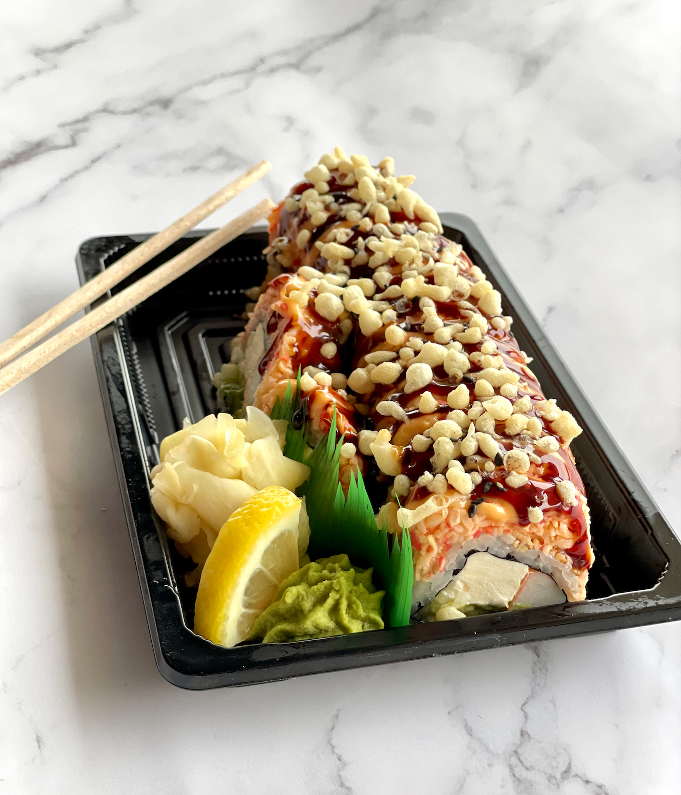 Order White Dragon Roll food online from Van Sushi Cafe store, Vernon Hills on bringmethat.com