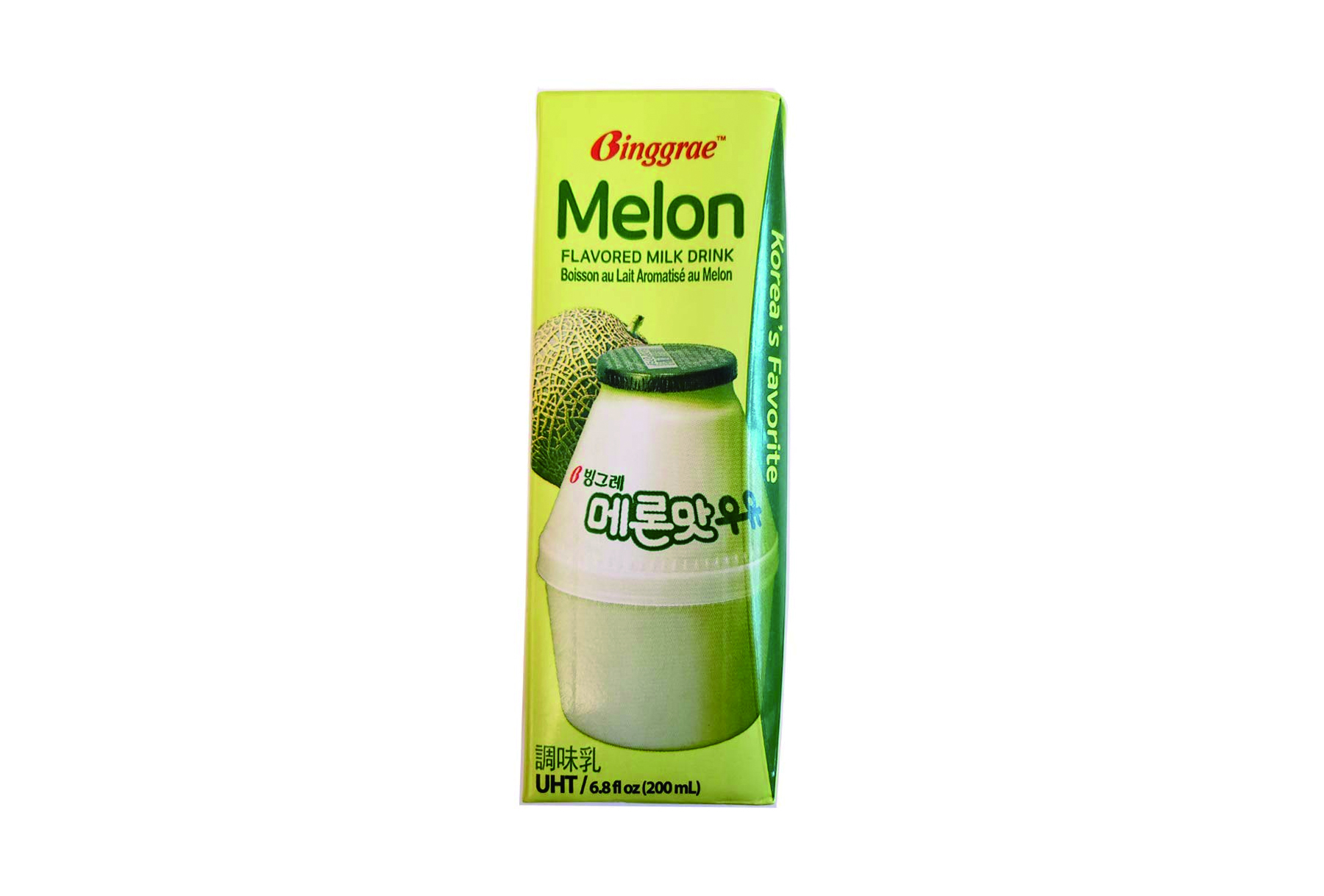 Order 빙그레 Biggrae Melon Flavored Milk  food online from Tous Les Jours store, Carrollton on bringmethat.com