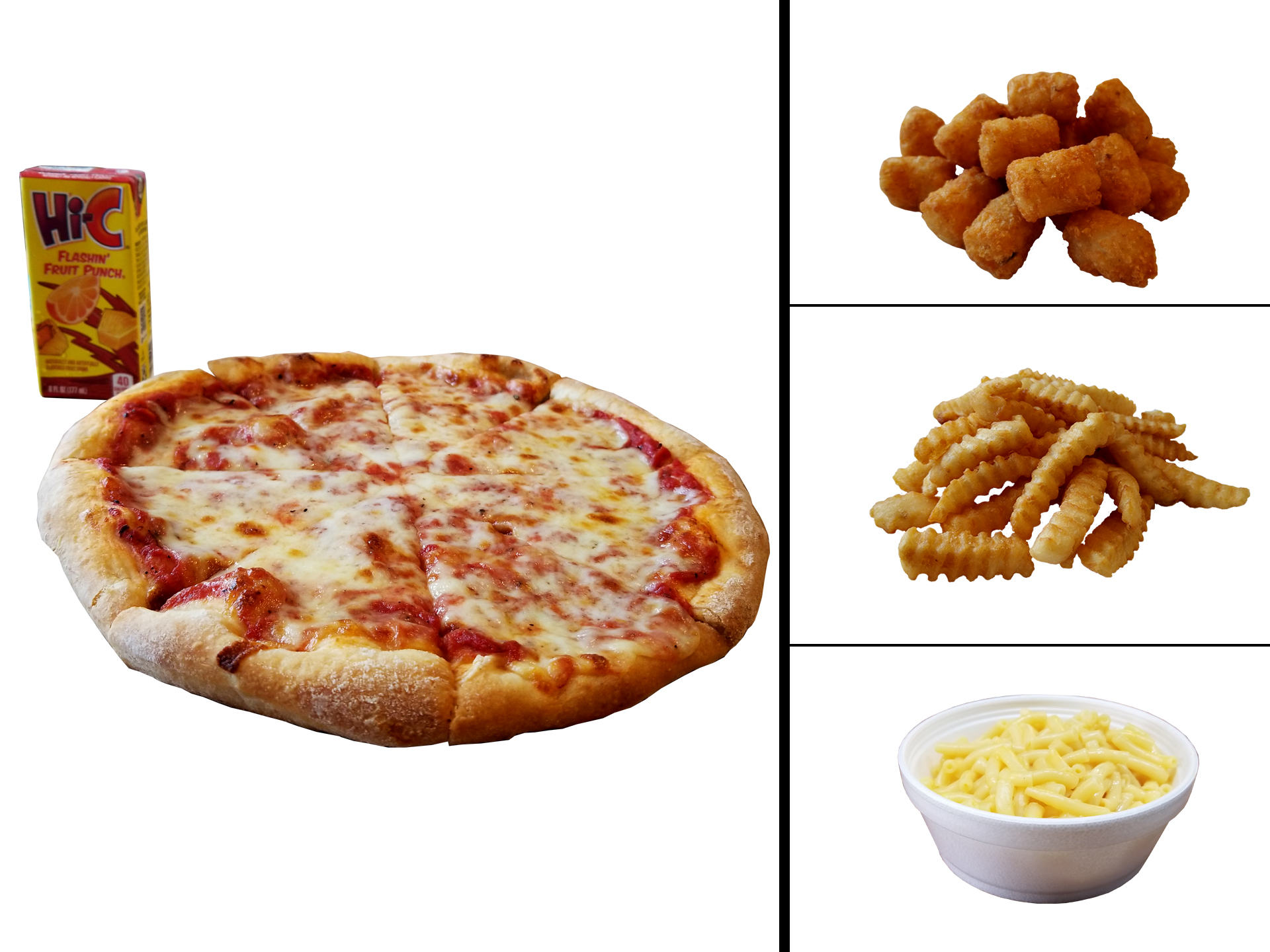 Order Kids Cheesy Pizza Meal  food online from Mike Brick Oven Pizza store, Pottstown on bringmethat.com