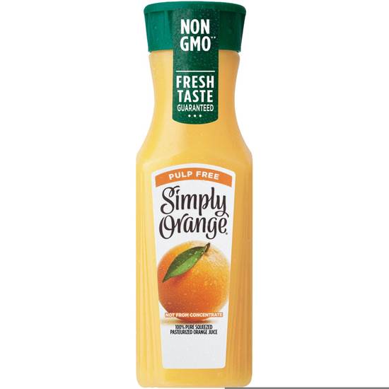 Order Simply Orange® Juice food online from Subway store, Crystal Lake on bringmethat.com