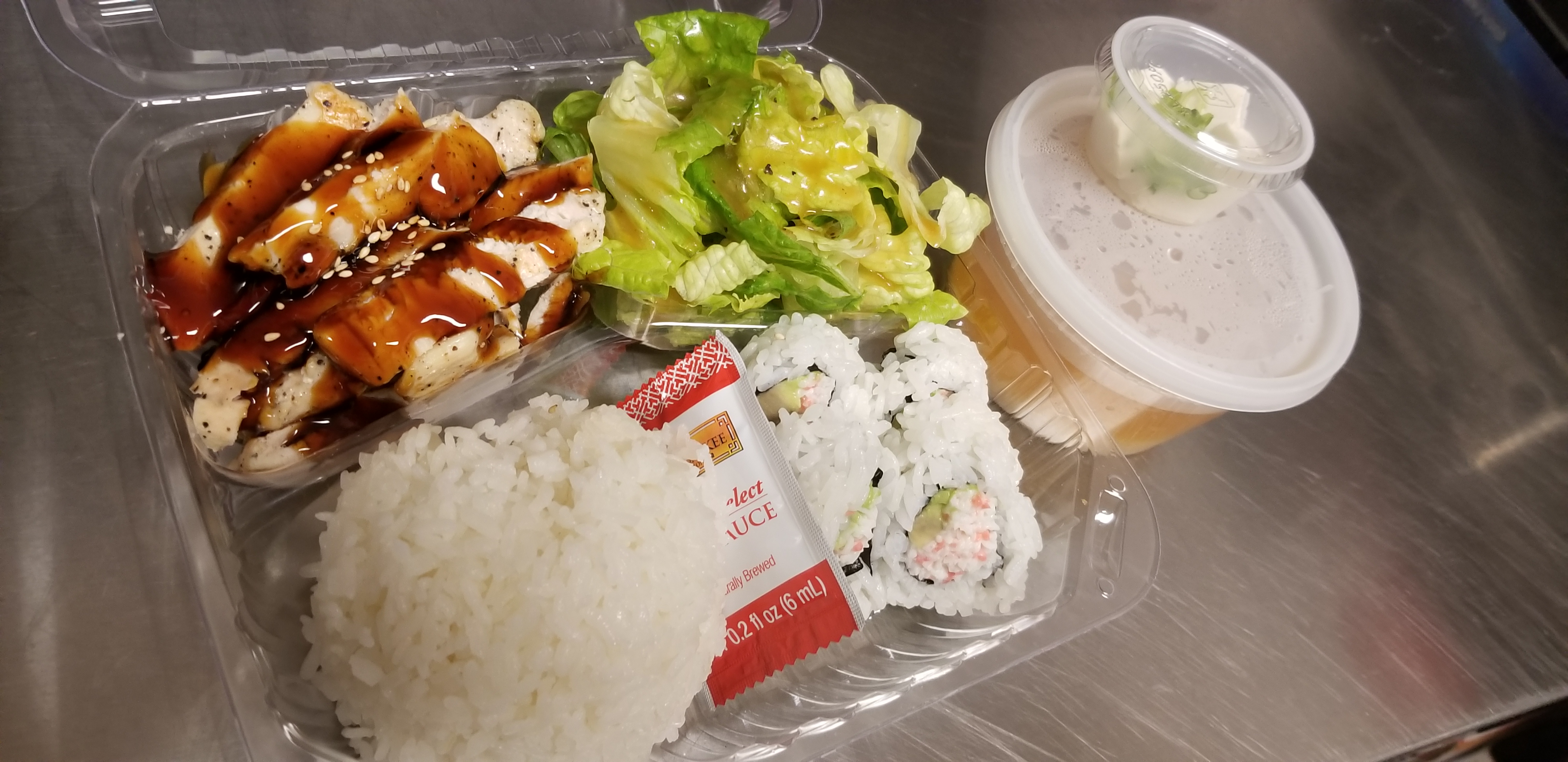 Order Teriyaki Chicken Bento Box food online from Cu Sushi store, Salinas on bringmethat.com