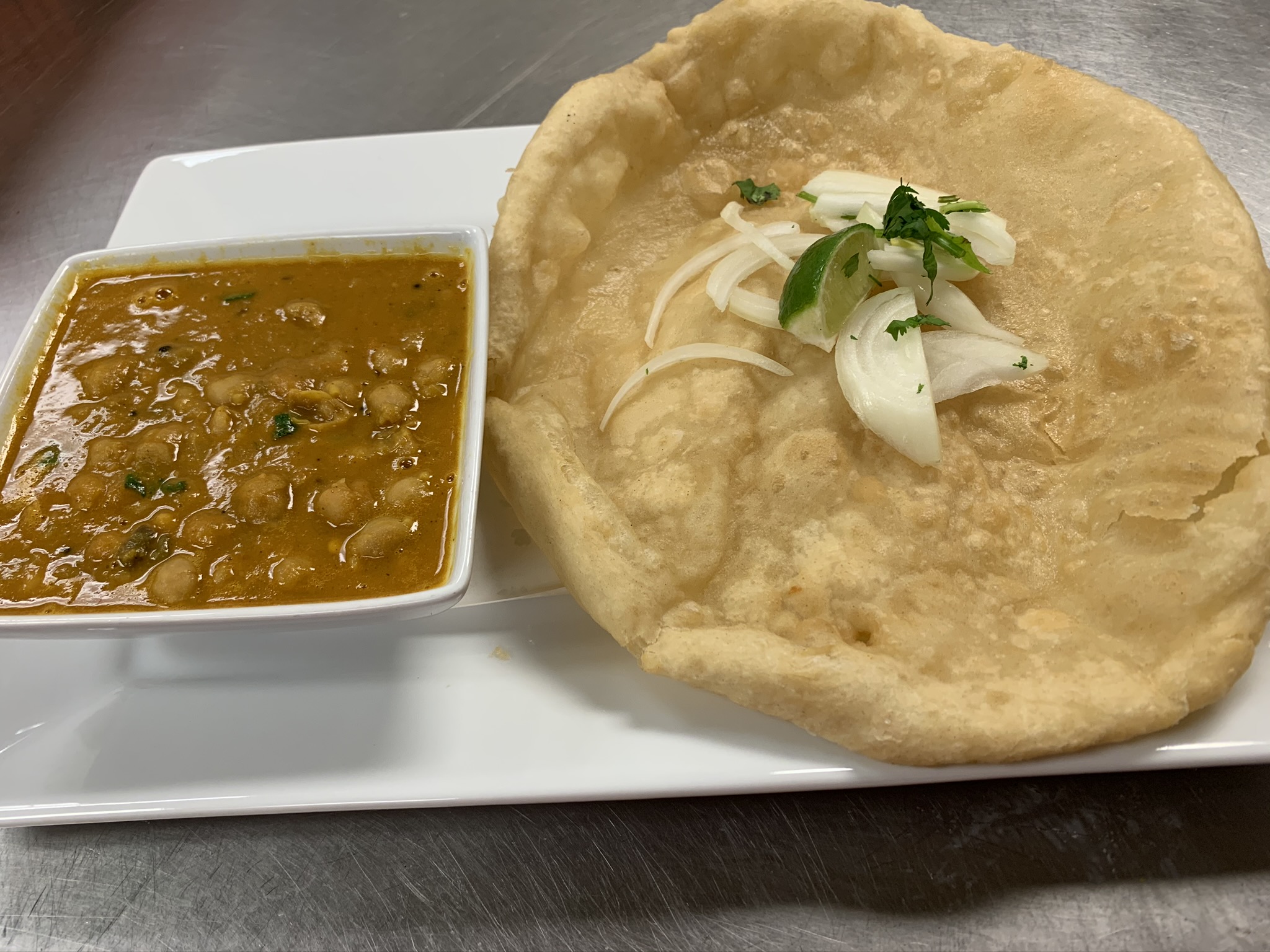 Order (ST) Chole Bhature food online from Ricenroti store, Plano on bringmethat.com