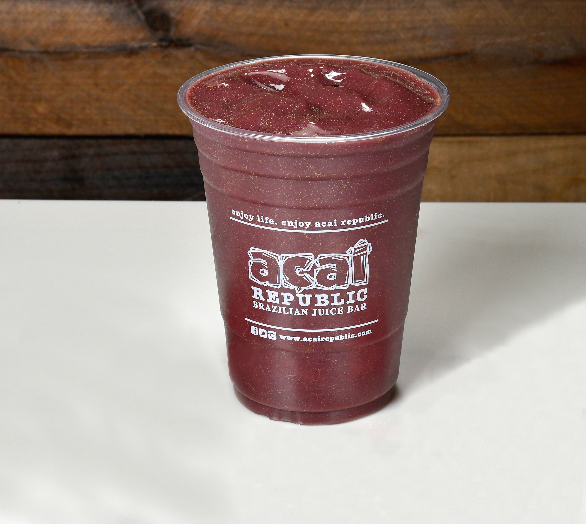 Order The Braziliana Energy Bomb Smoothie food online from Acai Republic store, Tustin on bringmethat.com