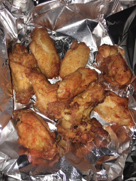 Order 8 Spicy Buffalo Wings food online from Express Pizza store, Hayward on bringmethat.com