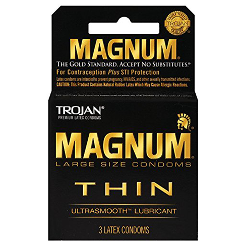 Order Trojan Magnum Thin Condom 3 Pack food online from 7-Eleven store, Las Vegas on bringmethat.com