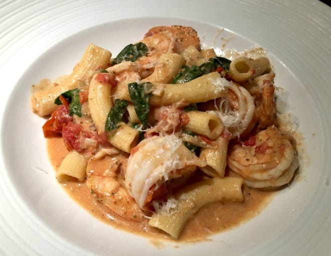 Order Seafood Rigatoni with Lobster sauce  food online from Wild store, New York on bringmethat.com